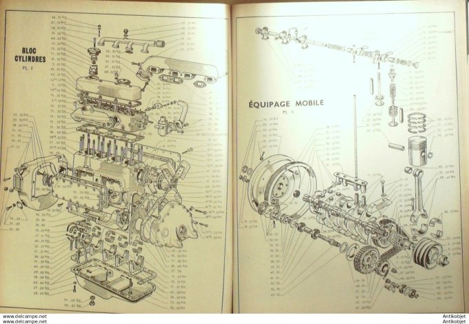 Revue Technique Automobile Camion Panhard voiturettes Avolette & Mochet 129#1957