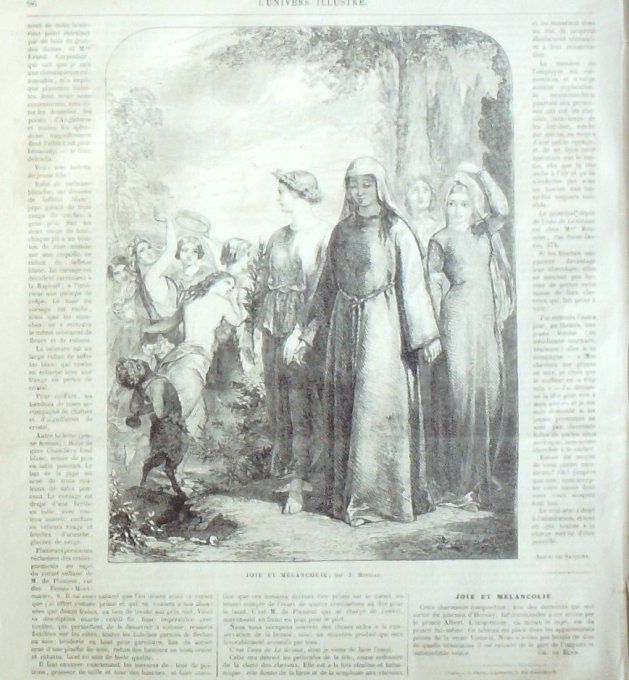 L'Univers illustré 1865 # 406 Angleterre Surrey Egypte Caire Brésil Rio-de-Janeiro Pétropolis    