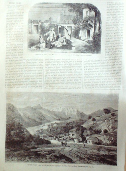 L'Univers illustré 1865 # 406 Angleterre Surrey Egypte Caire Brésil Rio-de-Janeiro Pétropolis    