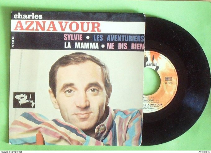 Aznavour Charles 45T EP La Mamma 1963