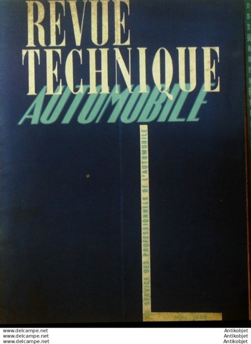 Revue Technique Automobile Studebaker Commander Freins Westinghouse 25#1948