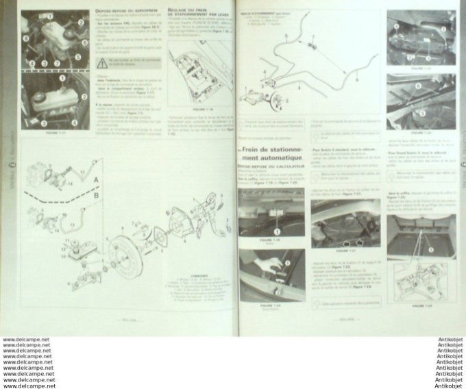 Revue Technique Automobile Renault Scenic II  #679