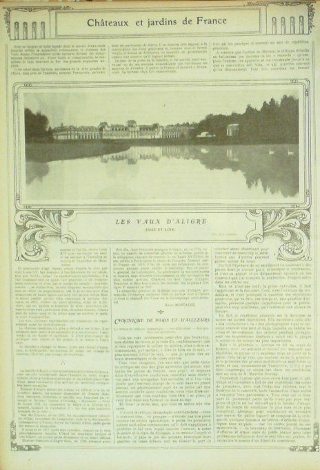 Journal Mode illustrée 1911 # 42 Robe de deuil & Manteaux