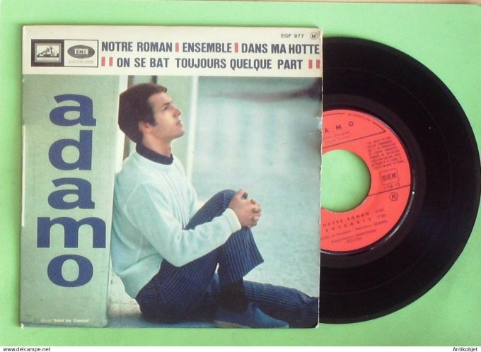 Adamo Salvatore 45T EP Notre romand 1963