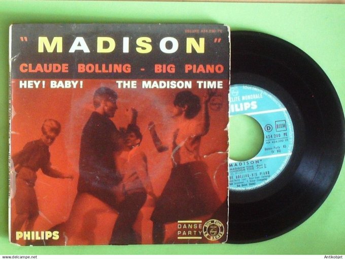 Bolling Claude 45T EP Madison time 1962