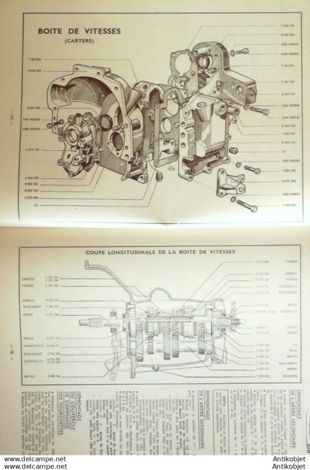 Revue Technique Automobile Renault Frégate 56-58, infos Vespa 400 152#1958