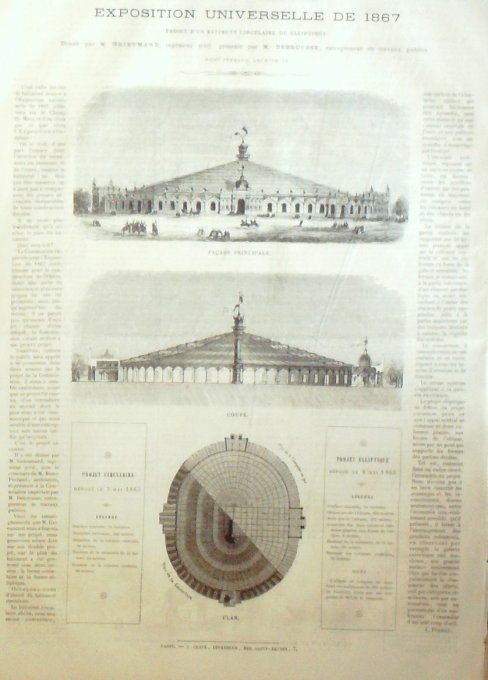 L'Univers illustré 1865 # 448 Algérie Abd-El-Kader Russie Moscou Kitai-Gorod 