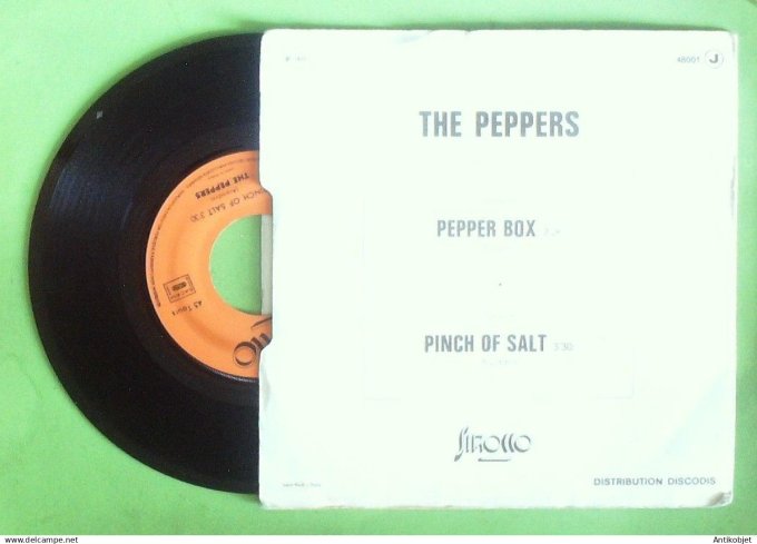 The Peppers 45T SP Pepper box 1973