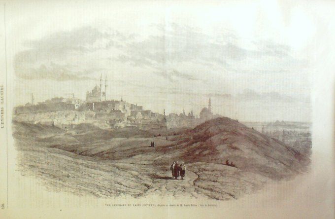 L'Univers illustré 1865 # 454 Italie San-Miniato  Isola Calenzano Bonaparte Egypte Caire