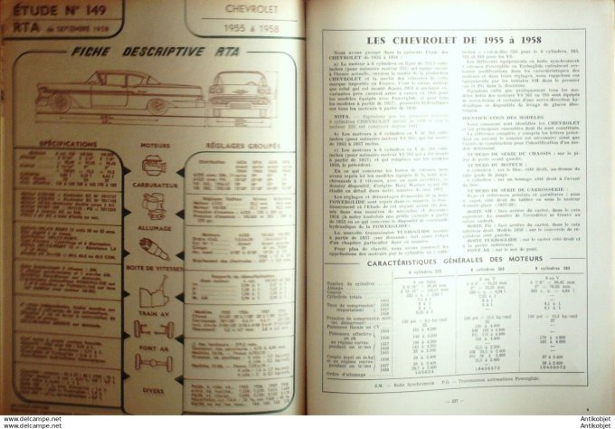 Revue Technique Automobile Alfa Roméo Giulietta, Bmw 700 161#1959