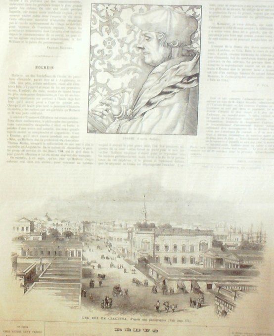 L'Univers illustré 1865 # 466 Lindau Constance Inde Calcutta Sheffield Jérusalem Tomas Becket