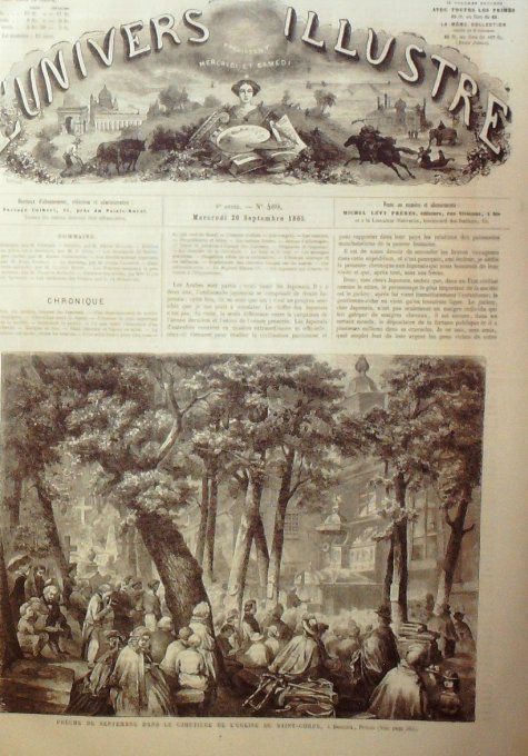 L'Univers illustré 1865 # 469 ANgleterre Parnham Surrey Turquie Talika Pologne Dantzig