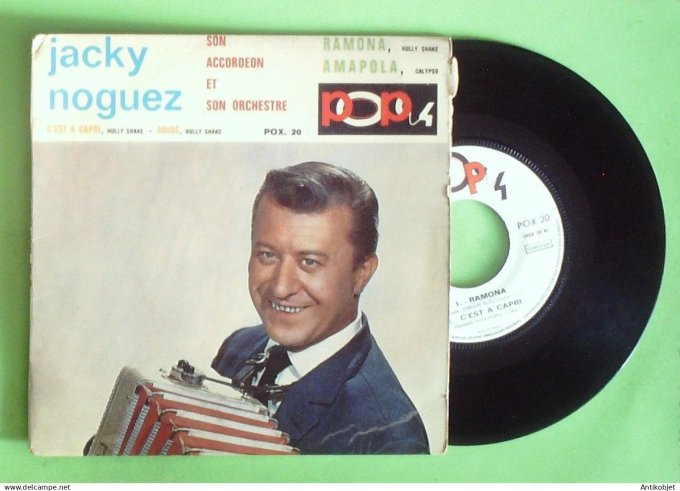 Noguez Jacky 45T EP C'est à  Capri 1961