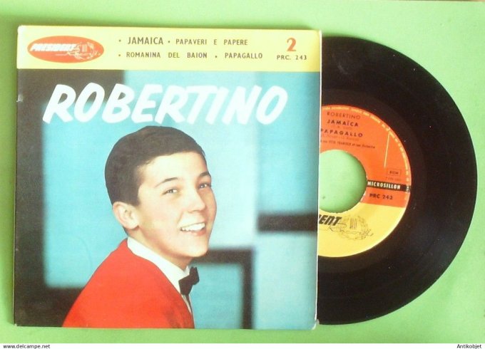 Robertino 45T EP Jamaîca 1961