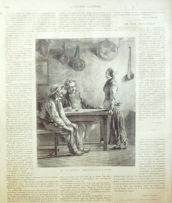 L'Univers illustré 1865 # 478 Vincennes Tir Angleterre Southampton Newmarket