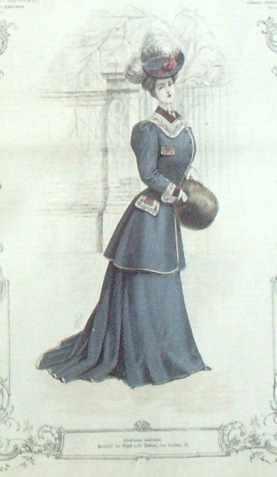 Journal Mode illustrée 1905 # 47 Costume tailleur