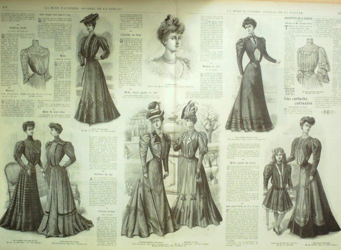 Journal Mode illustrée 1905 # 47 Costume tailleur