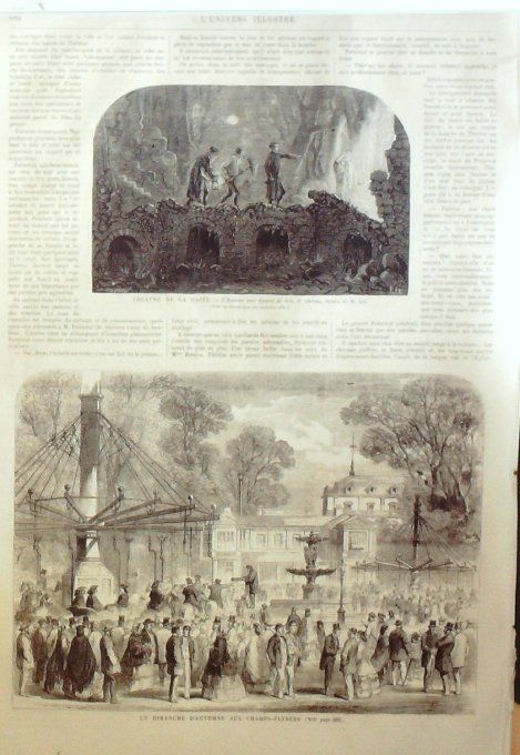 L'Univers illustré 1865 # 480 Brésil Rio-de-Janeiro hôtel Dieu 