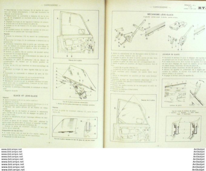 Revue Technique Automobile Alfa Roméo Renault 18  #384