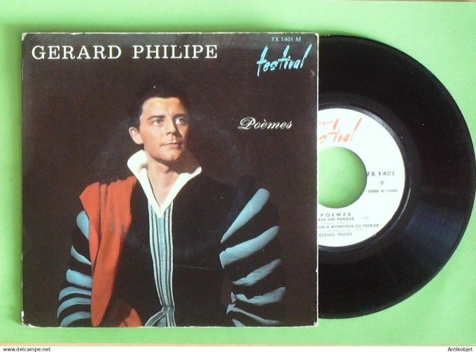 Philippe Gérard 45T EP Poèmes 1964