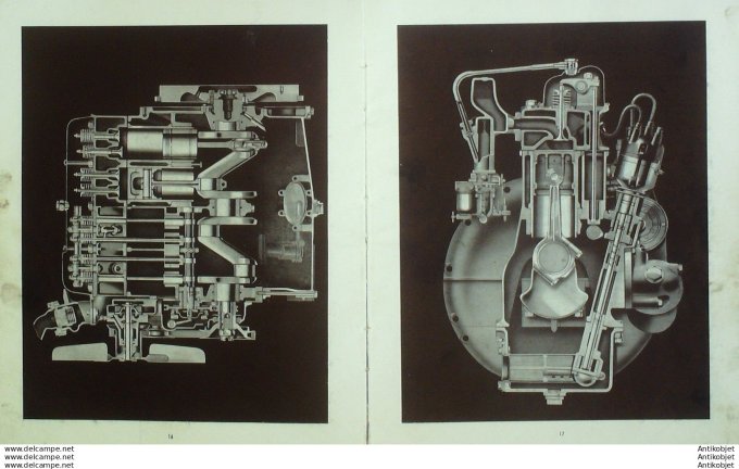 Revue Technique Automobile Tracteurs Ferguson Manuel d'Ateklier 1956