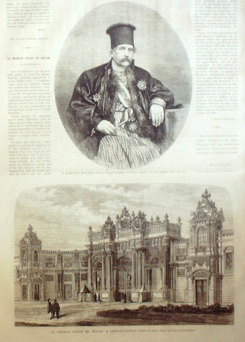 L'Univers illustré 1865 # 488 Jamaïque révolution Constantinople Sultan Athènes Demetrus Bulgaris 