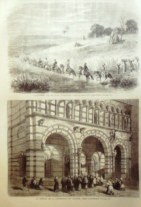 L'Univers illustré 1865 # 489 Niger Italie Lucques parlement Arts & M&tiers 