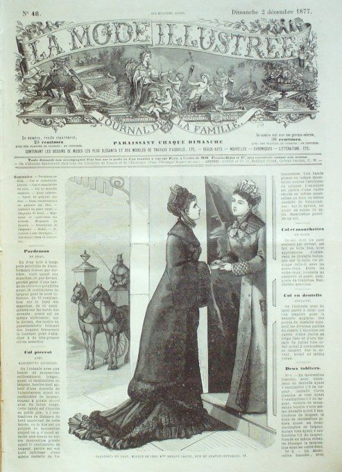 Journal Mode illustrée 1877 # 48 Pardessus en drap                 - Copie - Copie - Cop