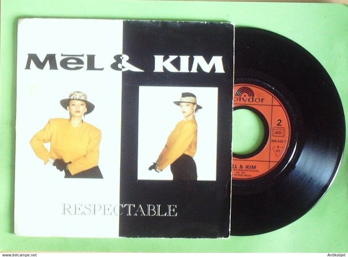 Mel & Kim 45T SP Respectable 1987