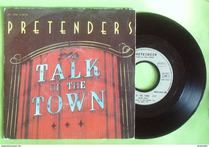 Pretenders 45T SP Cuban slide 1980