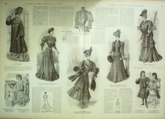 Journal Mode illustrée 1905 # 49 Costume tailleur