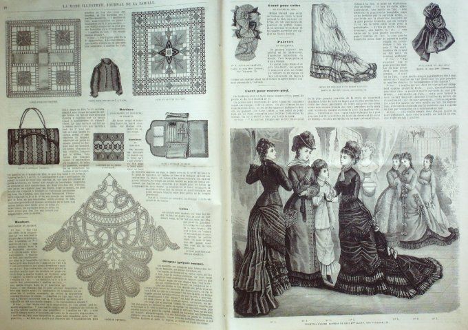 Journal Mode illustrée 1877 #  4 Travestissements