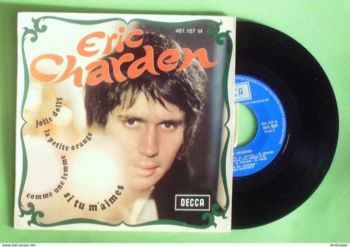 Charden Eric 45T EP Jolie Dolly (languette) 1971