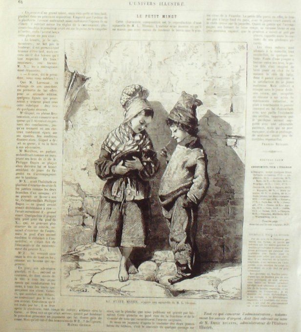 L'Univers illustré 1866 # 506 Chine Pékin Jersey château Montorgueil Fonnard 