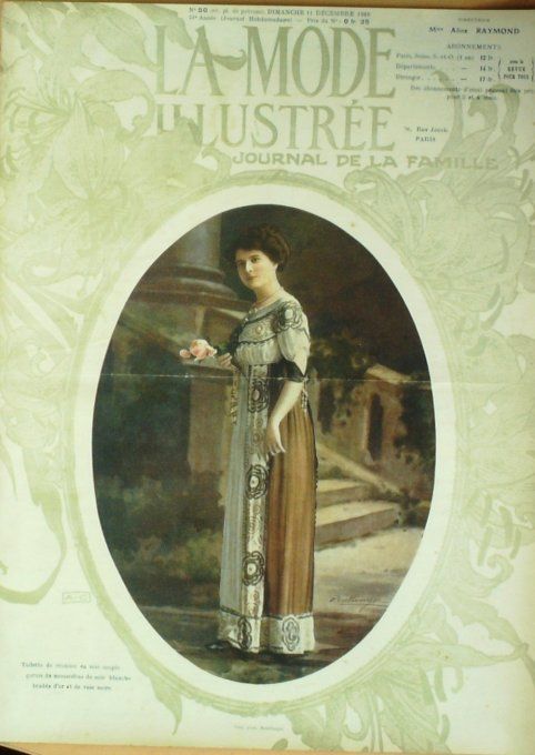 Journal Mode illustrée 1910 # 50 Paletot 