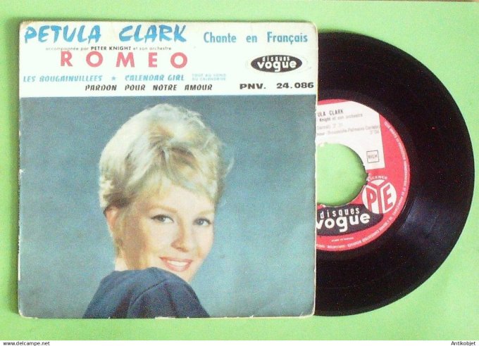 Clark Petula 45T EP Roméo 1961