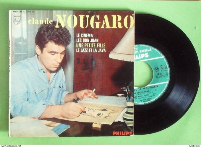 Nougaro Claude 45T EP Le cinéma 1962