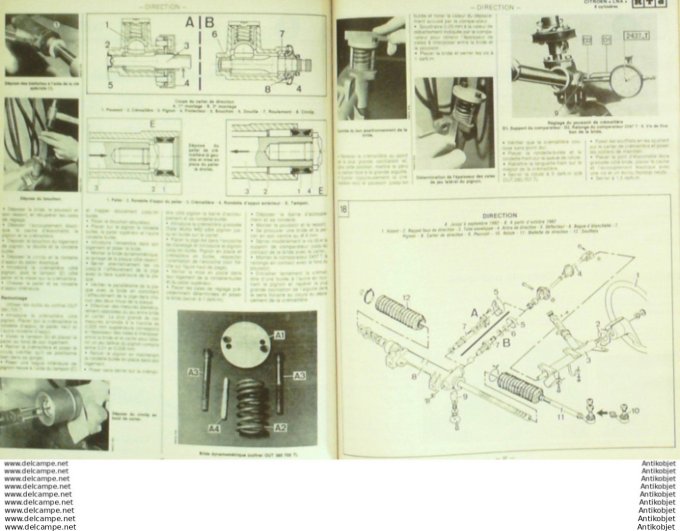 Revue Technique Automobile Citroën Lna 11 Renault 18  #454