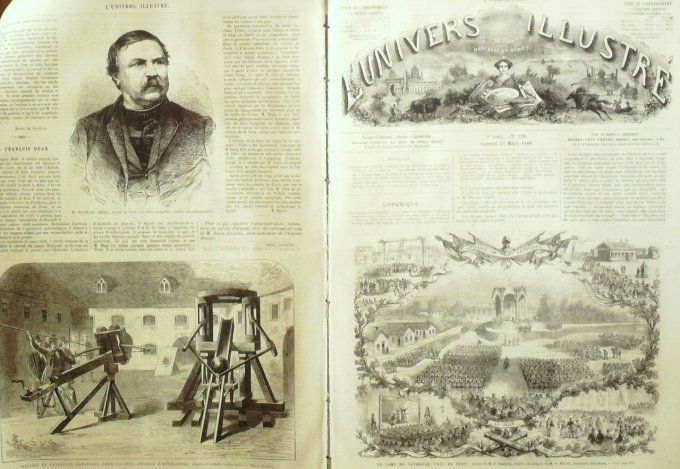 L'Univers illustré 1866 # 519 Jamaïque Kingston Allemagne Albrechtsburg Heidelberg 