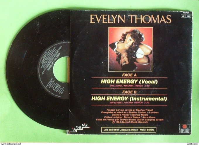 Thomas Evelyn 45T SP High energy 1984