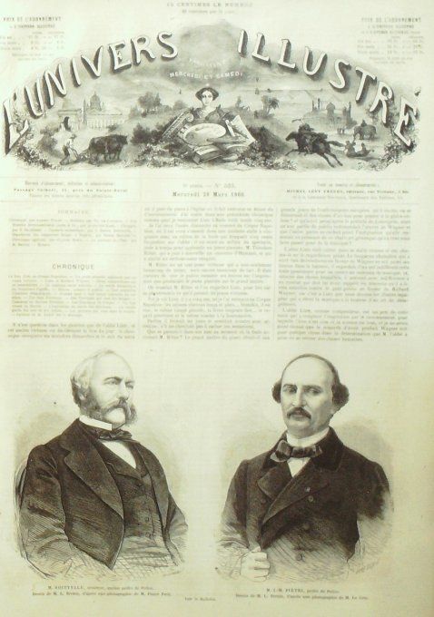 L'Univers illustré 1866 # 523 Chine Nankin Sépulture Italie Vénétie Chioggia Pêcheurs Chioggiotes 