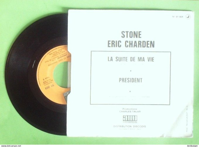 Stone & Charden Eric 45T SP La suite de ma vie 1973