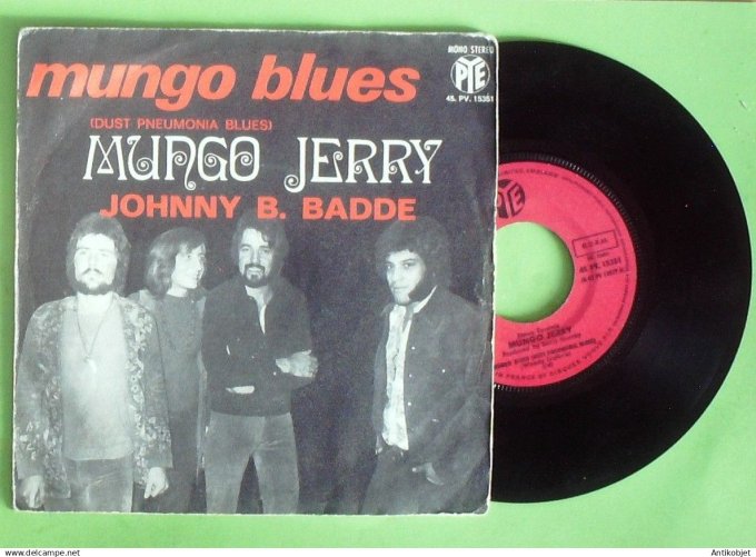 Mungo Jerry 45T SP Baby jump 1971