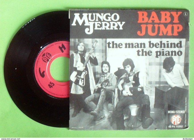 Mungo Jerry 45T SP Baby jump 1971