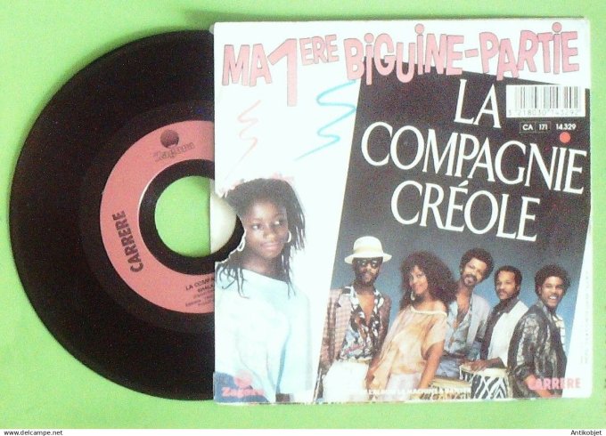 La Compagnie Créole 45T SP Ma 1ère biguine partie 1987