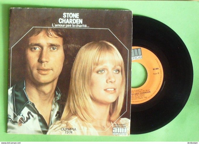 Stone & Charden Eric 45T SP L'amour pas la charité 1973