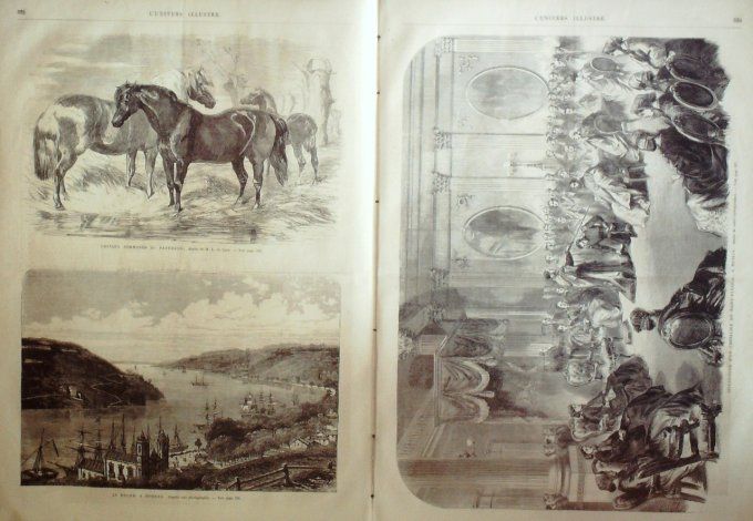 L'Univers illustré 1866 # 539 Constantinople Atmsidan Dublin St-Patrick Portugal Oporto Douro