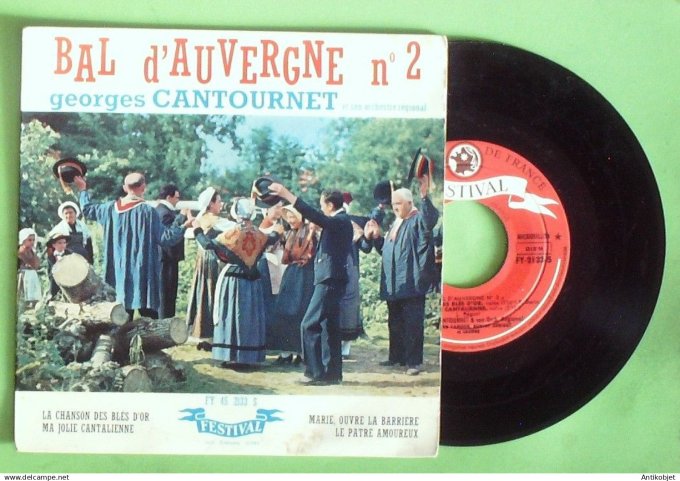 Cantournet Georges 45T EP La chanson des blés d'or