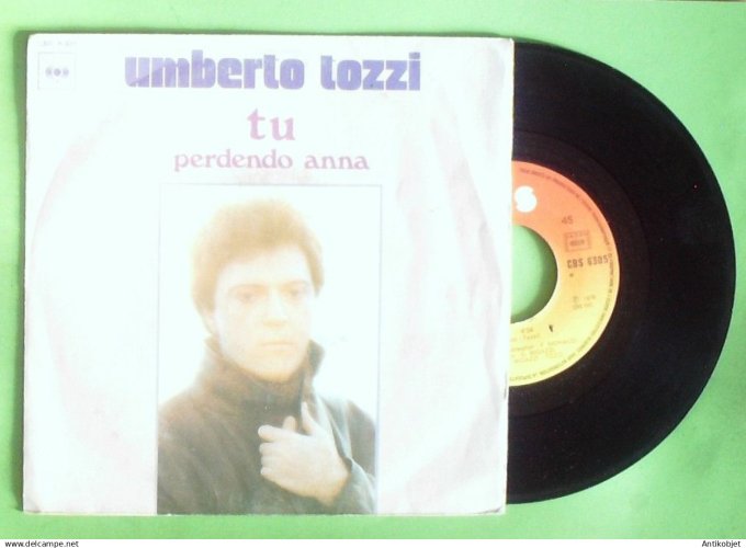 Tozzi Umberto 45T SP Tu 1978