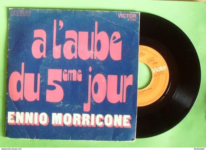 A l'aube du cinquième jour Film 45T SP Morricone Ennio 1973